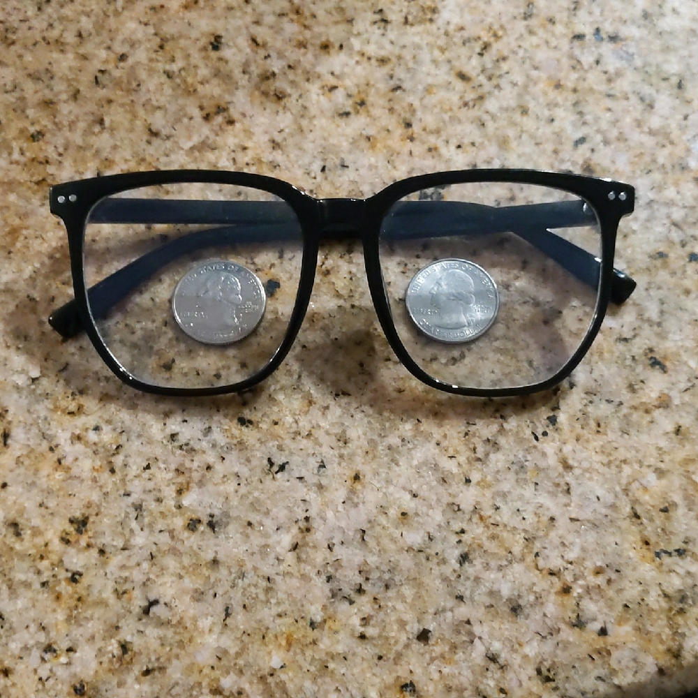 Stylish Black Square Glasses